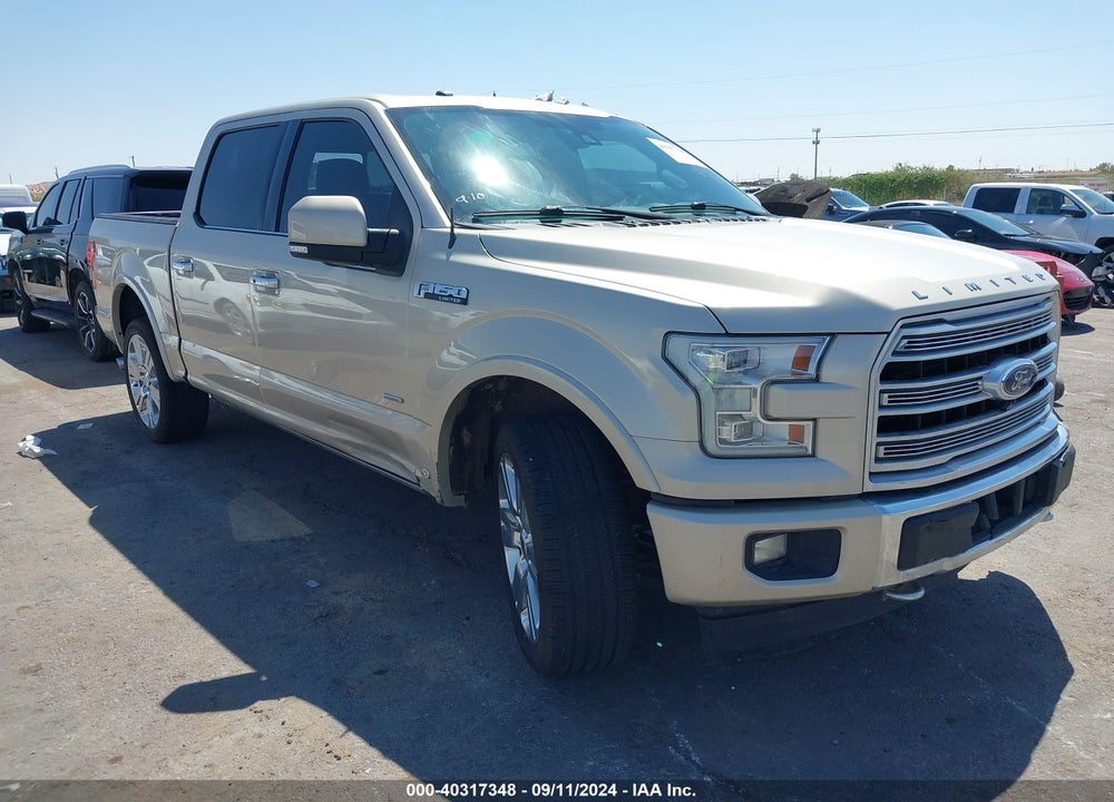2017 FORD F-150 LIMITED VIN: 1FTEW1EG1HFA59969
