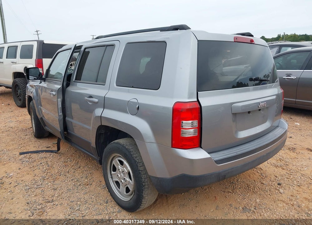 2015 JEEP PATRIOT SPORT VIN: 1C4NJPBB6FD329085
