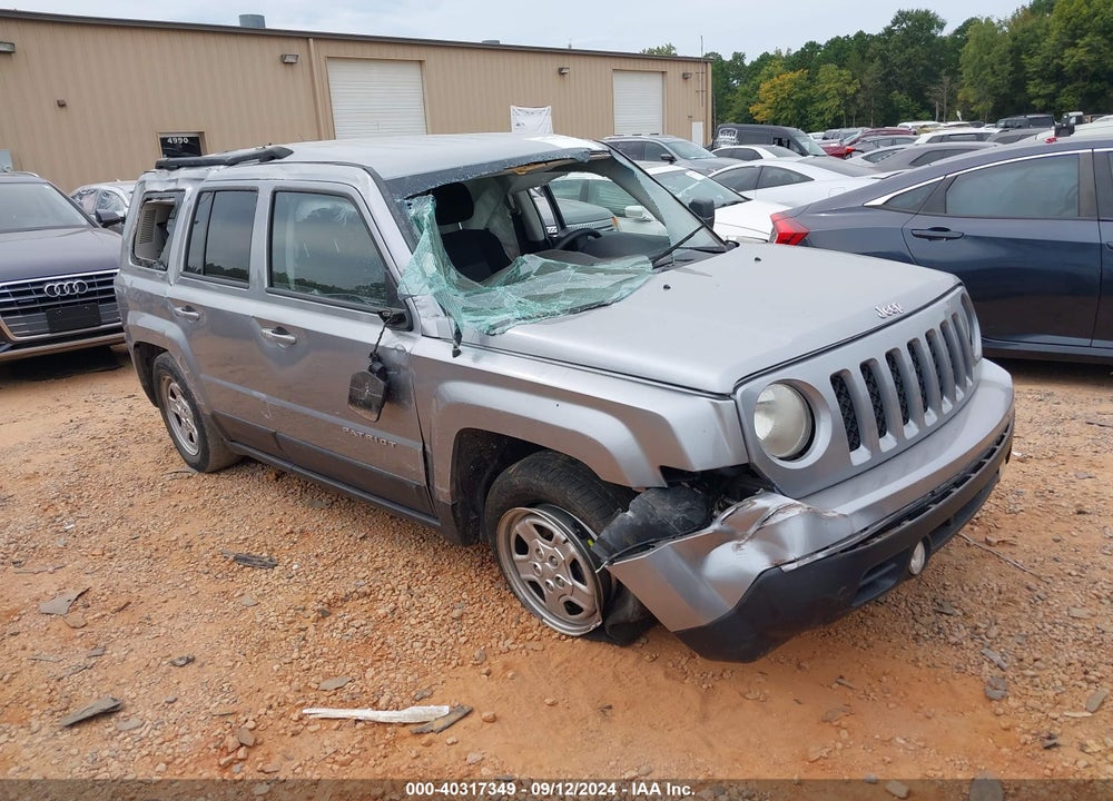 2015 JEEP PATRIOT SPORT VIN: 1C4NJPBB6FD329085