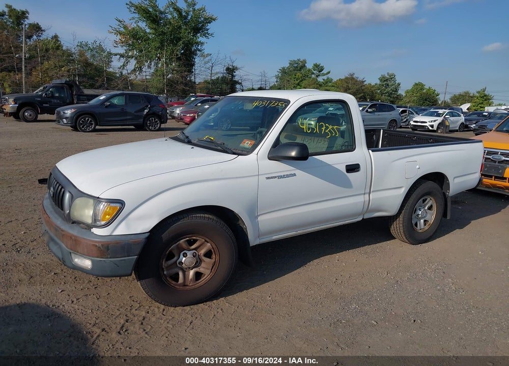 2004 TOYOTA TACOMA VIN: 5TENL42N44Z453377