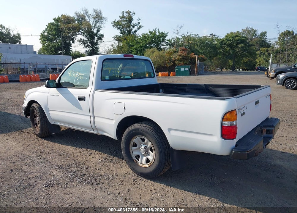 2004 TOYOTA TACOMA VIN: 5TENL42N44Z453377