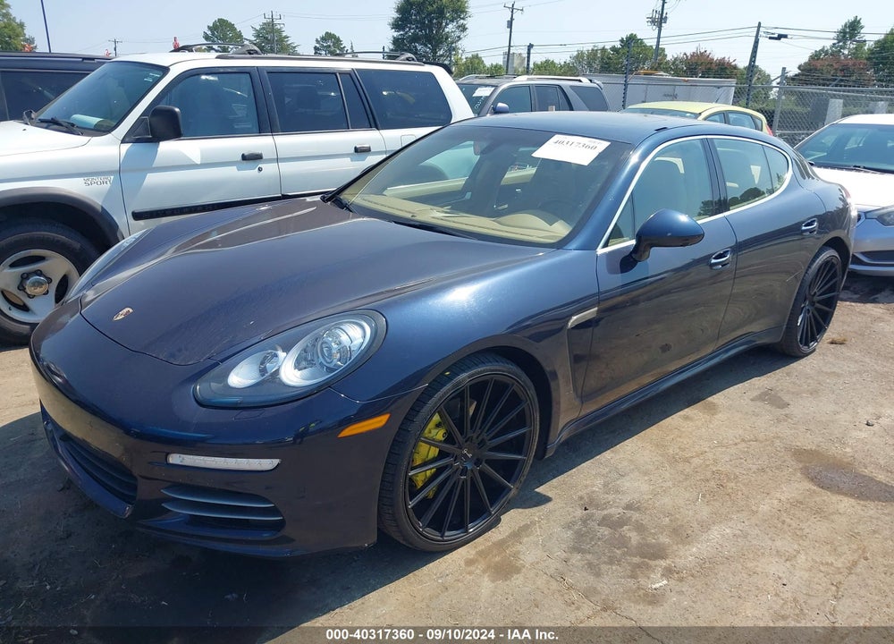 2014 PORSCHE PANAMERA 4S VIN: WP0AB2A78EL055517