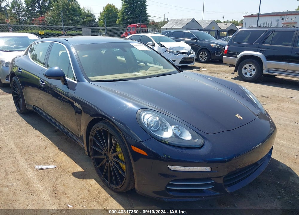 2014 PORSCHE PANAMERA 4S VIN: WP0AB2A78EL055517