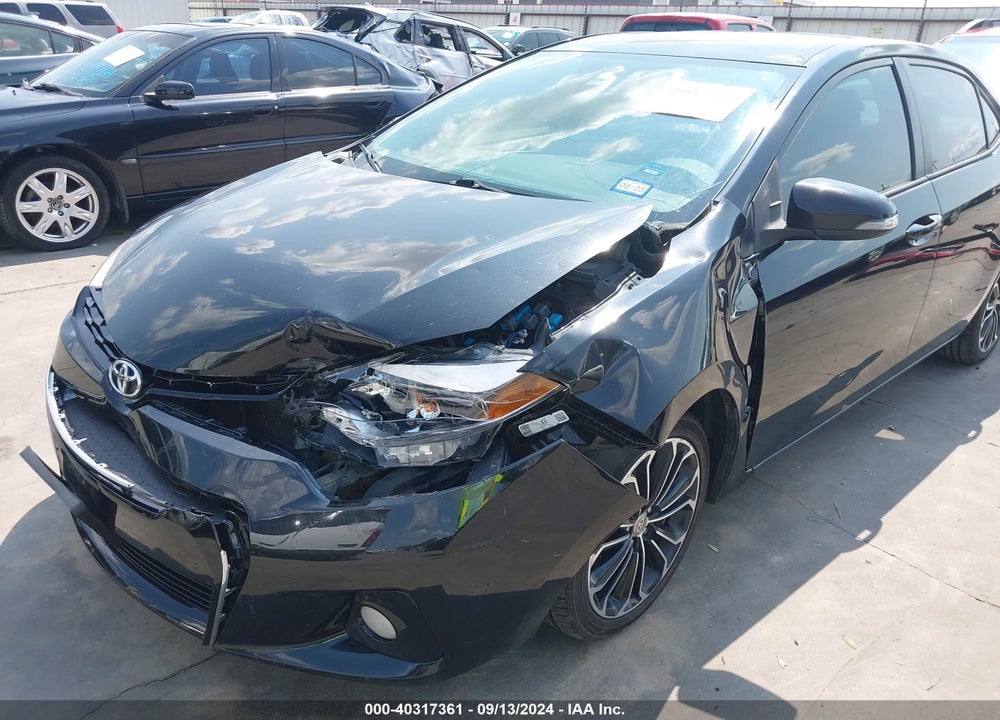 2015 TOYOTA COROLLA S PLUS VIN: 5YFBURHE1FP296789