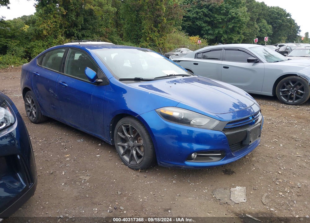 2013 DODGE DART RALLYE VIN: 1C3CDFBH5DD153192