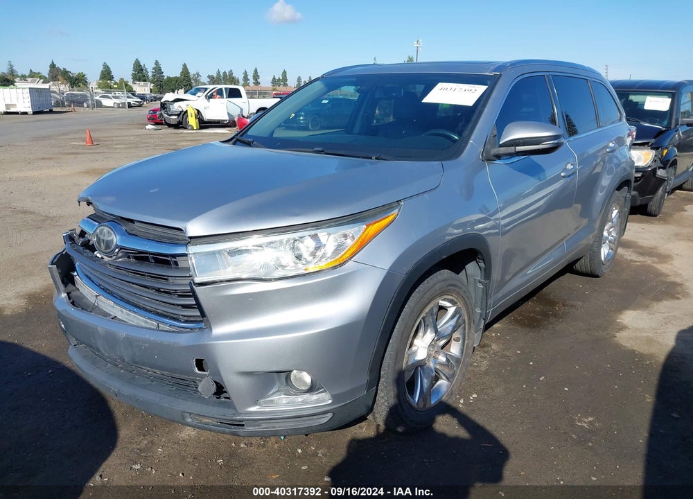 2014 TOYOTA HIGHLANDER LIMITED PLATINUM V6 VIN: 5TDDKRFH0ES047708