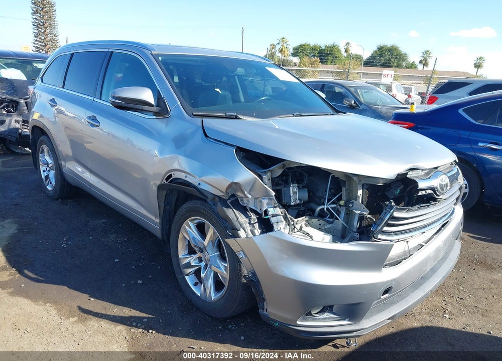 2014 TOYOTA HIGHLANDER LIMITED PLATINUM V6 VIN: 5TDDKRFH0ES047708