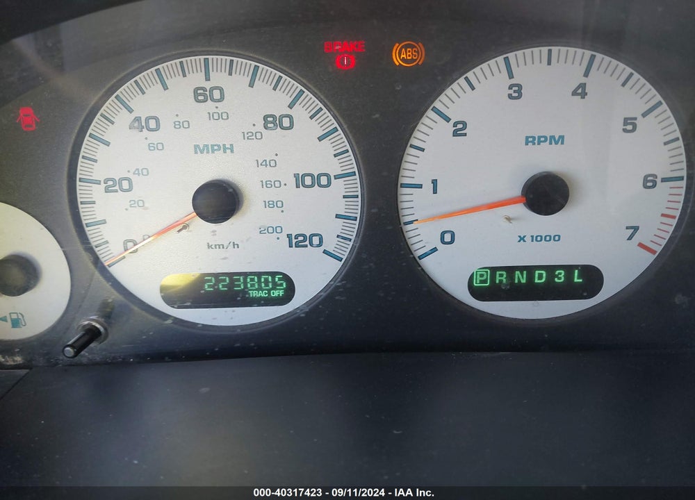 2003 CHRYSLER TOWN & COUNTRY EX VIN: 2C8GP74L63R192492