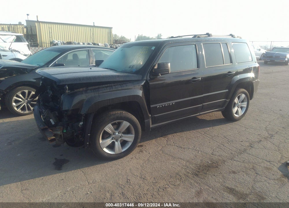 2012 JEEP PATRIOT LATITUDE VIN: 1C4NJRFB0CD663615