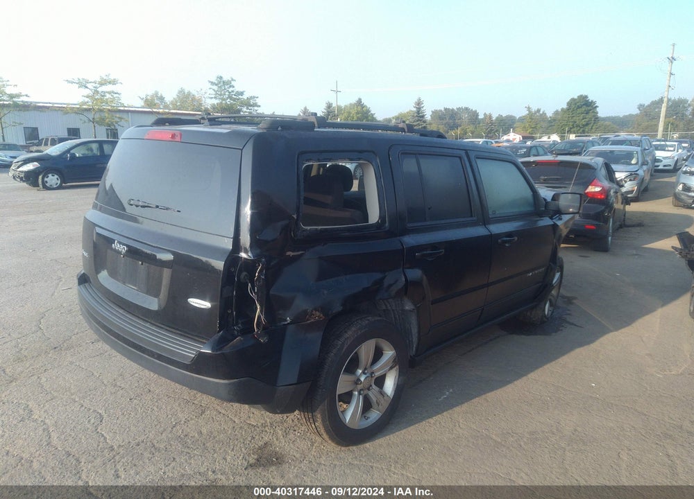 2012 JEEP PATRIOT LATITUDE VIN: 1C4NJRFB0CD663615