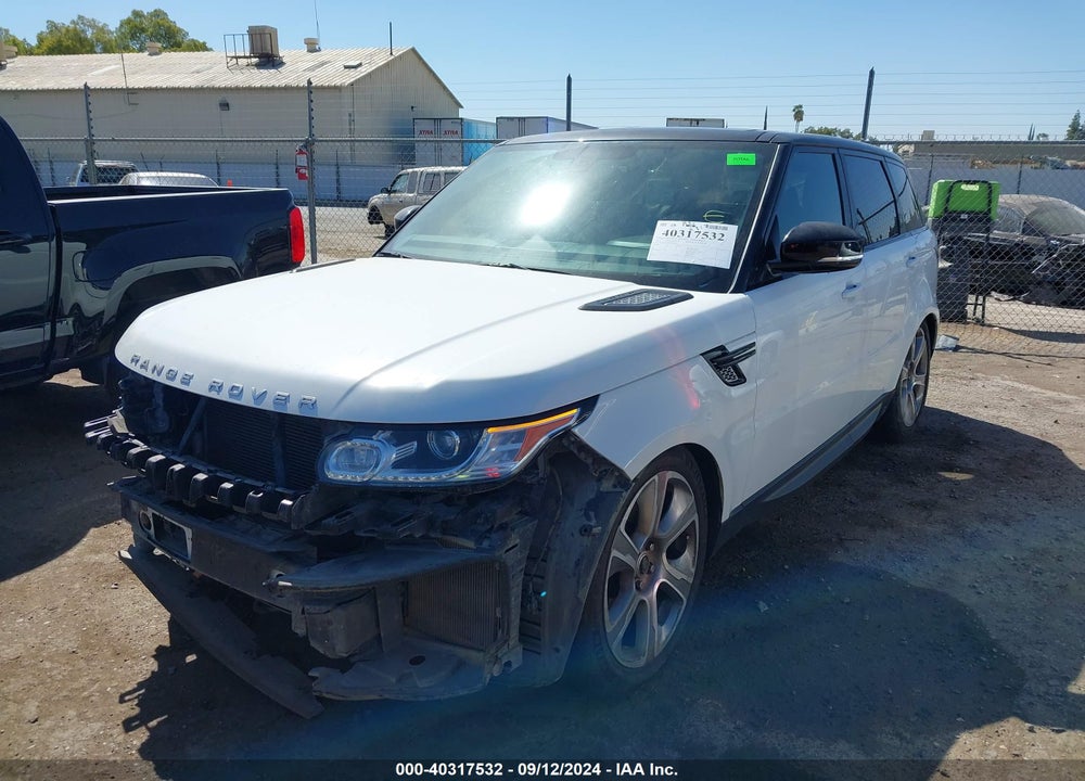 2015 LAND ROVER RANGE ROVER SPORT 3.0L V6 SUPERCHARGED HSE VIN: SALWR2VF4FA608852