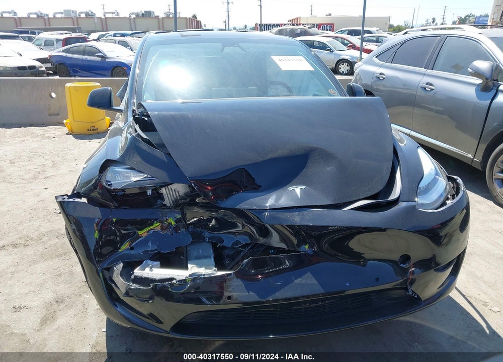 2021 TESLA MODEL Y LONG RANGE DUAL MOTOR ALL-WHEEL DRIVE VIN: 5YJYGAEE0MF299487