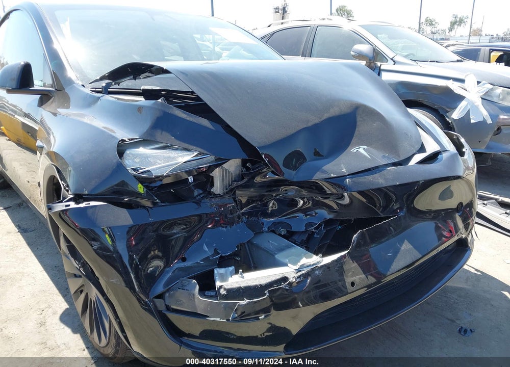 2021 TESLA MODEL Y LONG RANGE DUAL MOTOR ALL-WHEEL DRIVE VIN: 5YJYGAEE0MF299487