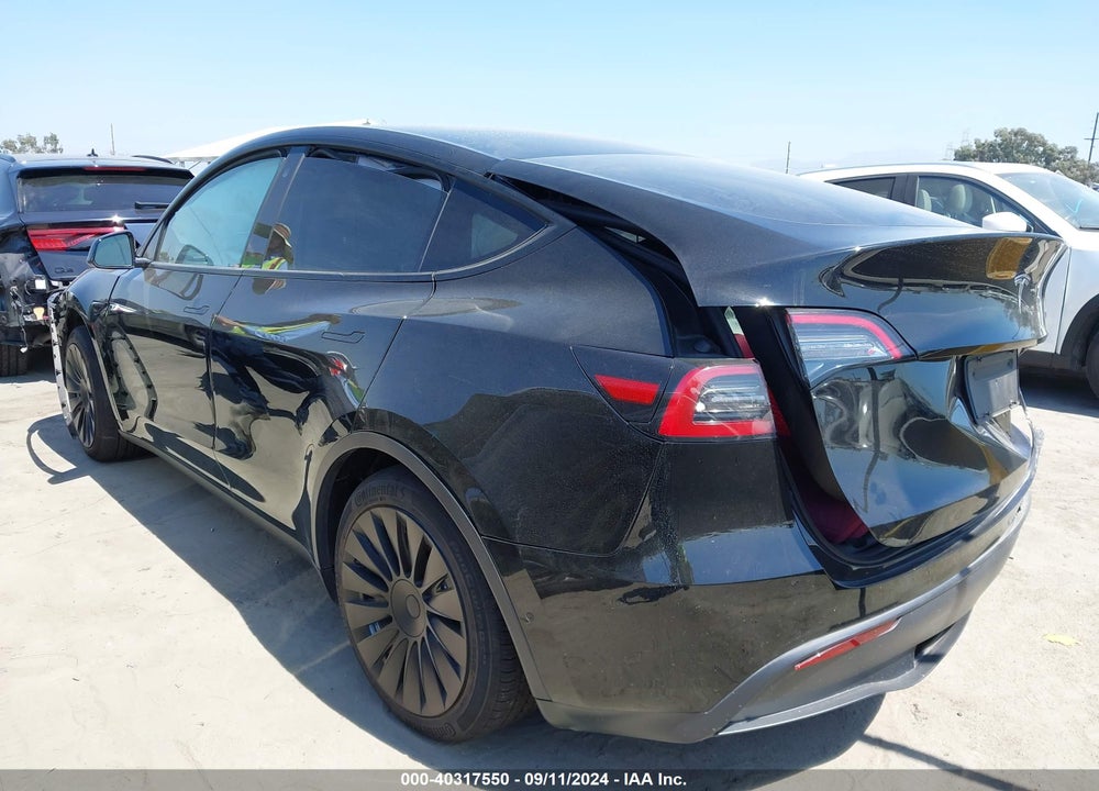 2021 TESLA MODEL Y LONG RANGE DUAL MOTOR ALL-WHEEL DRIVE VIN: 5YJYGAEE0MF299487