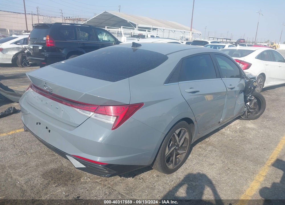 2021 HYUNDAI ELANTRA SEL VIN: KMHLN4AGXMU098076