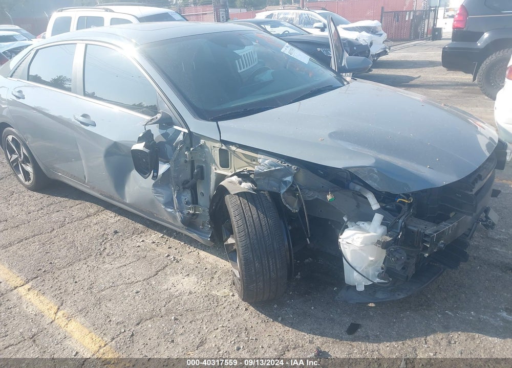 2021 HYUNDAI ELANTRA SEL VIN: KMHLN4AGXMU098076