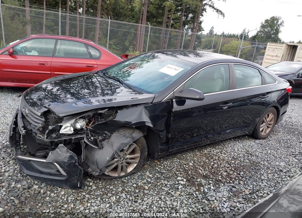 2017 HYUNDAI SONATA SE VIN: 5NPE24AF3HH445003