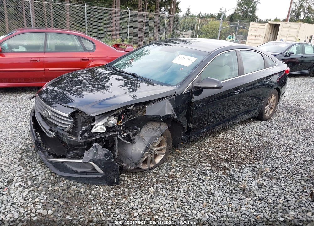2017 HYUNDAI SONATA SE VIN: 5NPE24AF3HH445003