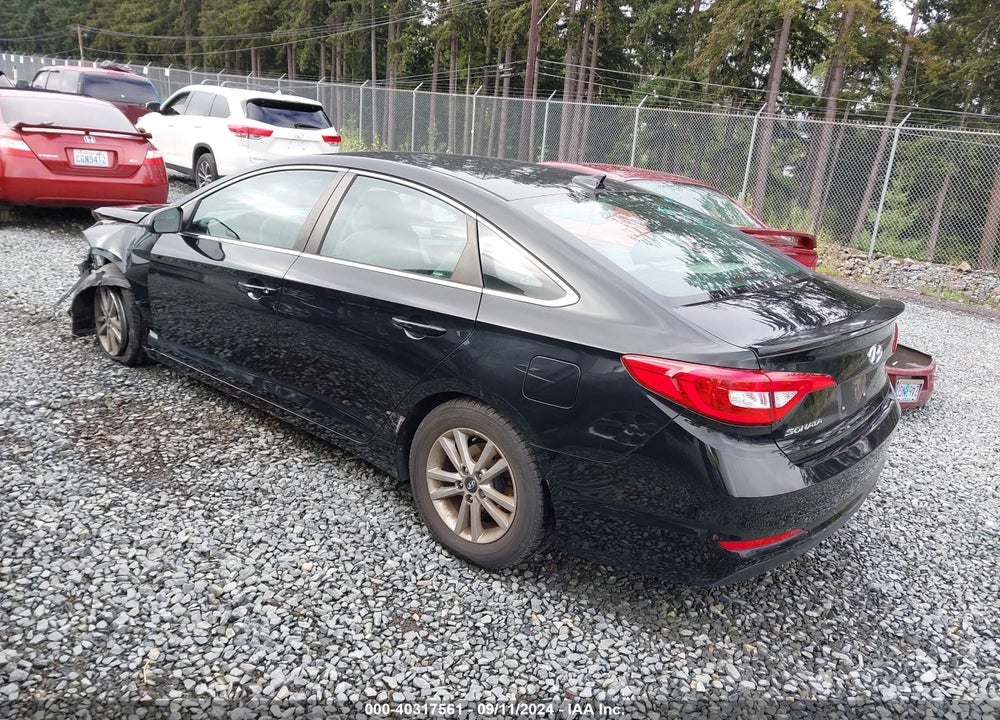 2017 HYUNDAI SONATA SE VIN: 5NPE24AF3HH445003