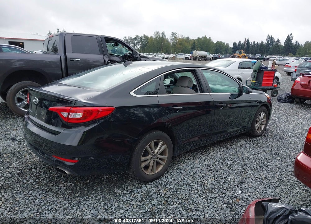 2017 HYUNDAI SONATA SE VIN: 5NPE24AF3HH445003