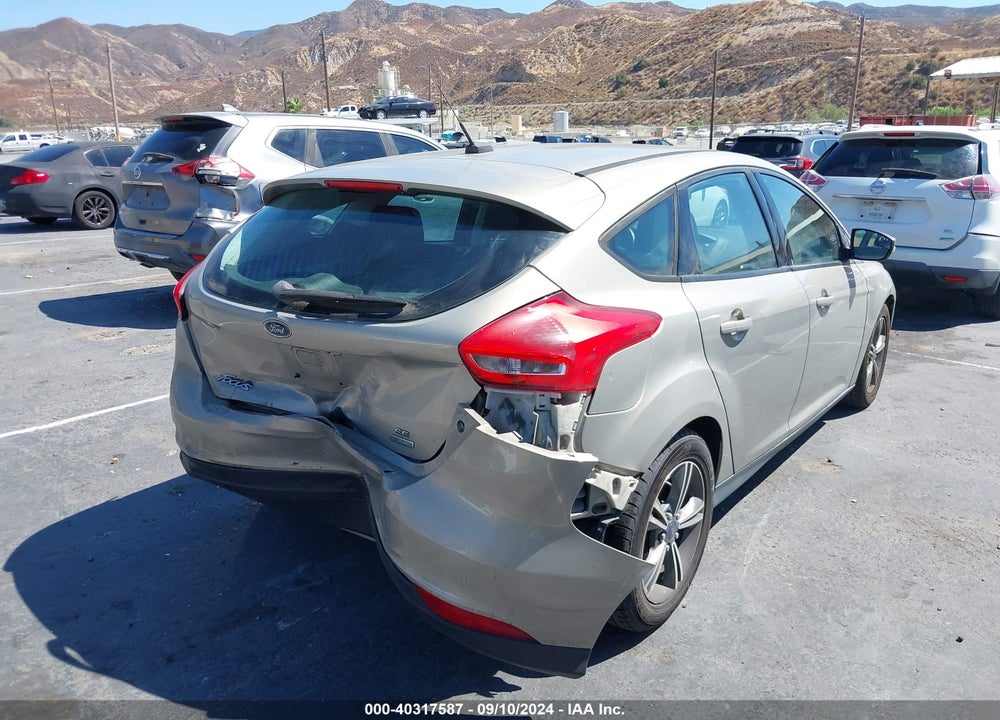 2016 FORD FOCUS SE VIN: 1FADP3KE6GL324978