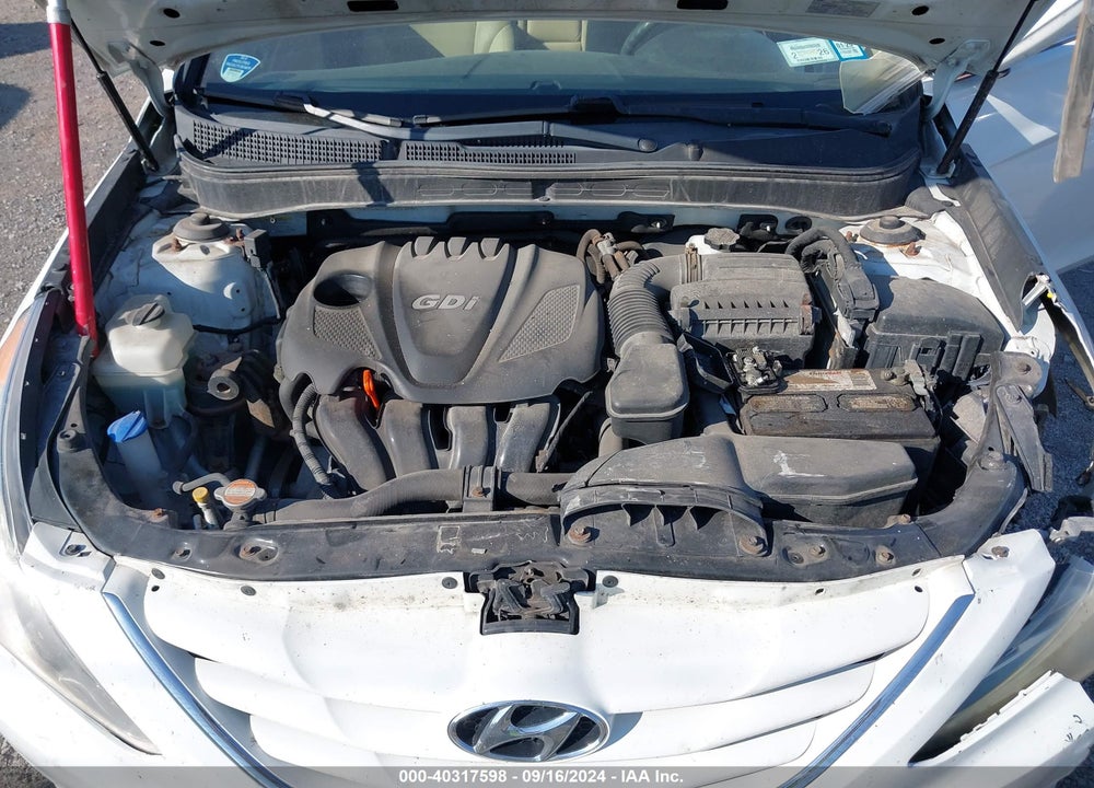 2012 HYUNDAI SONATA GLS VIN: 5NPEB4AC0CH313086