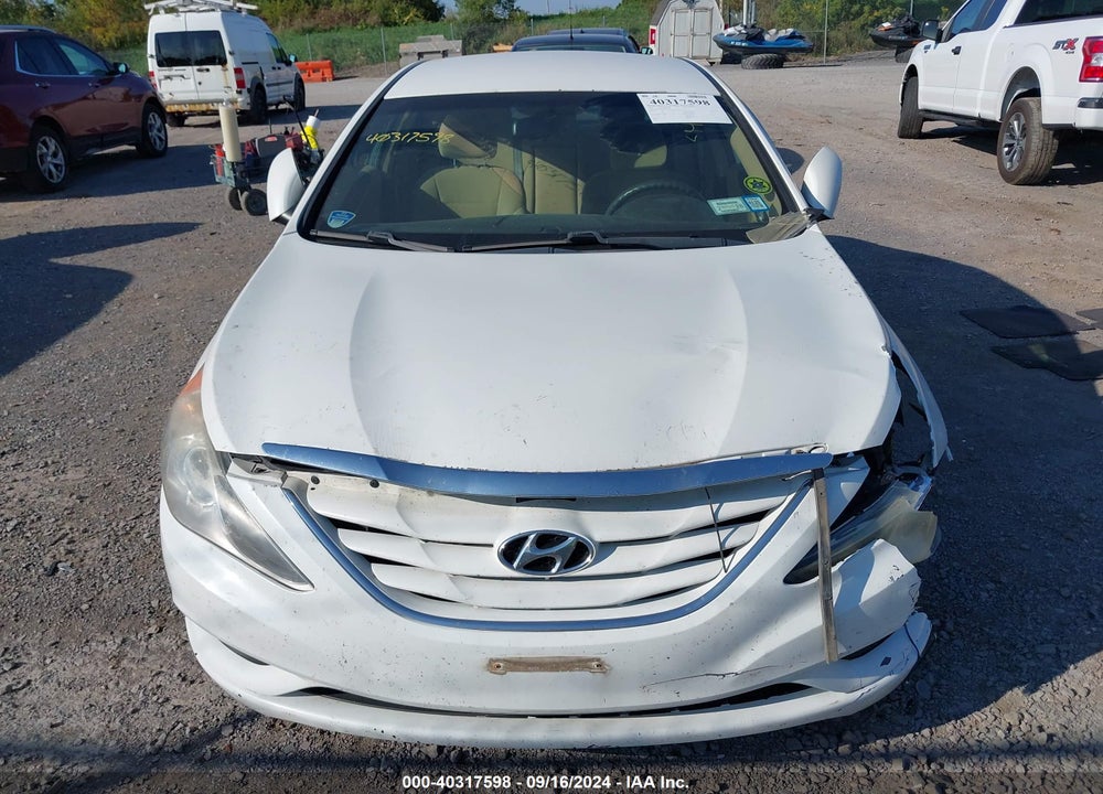 2012 HYUNDAI SONATA GLS VIN: 5NPEB4AC0CH313086