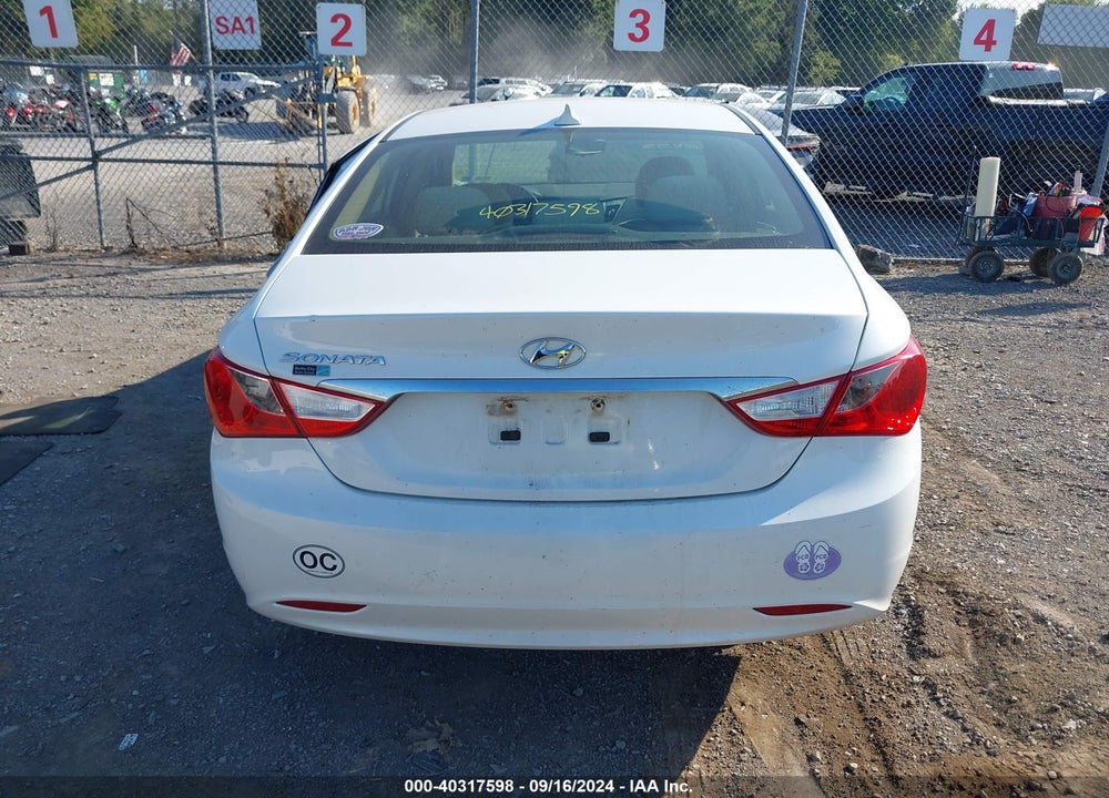 2012 HYUNDAI SONATA GLS VIN: 5NPEB4AC0CH313086