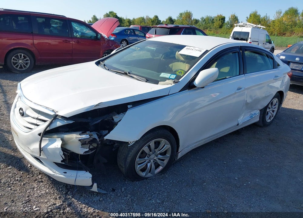 2012 HYUNDAI SONATA GLS VIN: 5NPEB4AC0CH313086