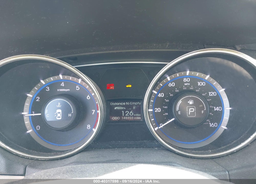 2012 HYUNDAI SONATA GLS VIN: 5NPEB4AC0CH313086