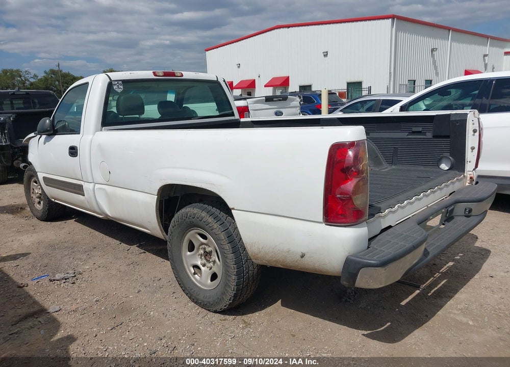 2003 CHEVROLET SILVERADO 1500 WORK TRUCK VIN: 1GCEC14V03Z179245