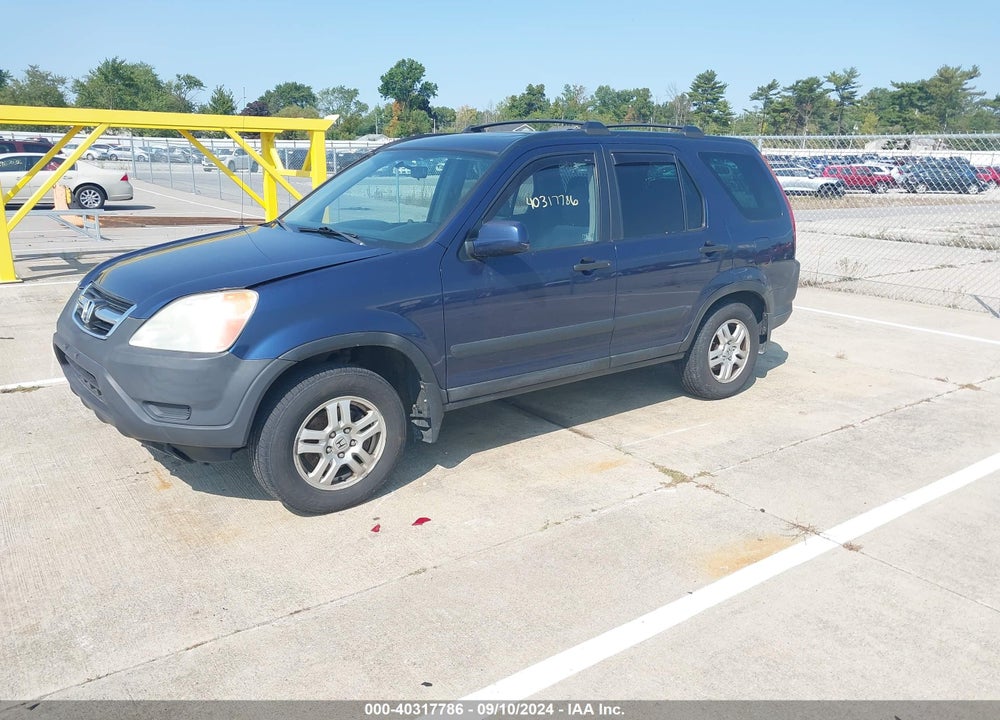 2004 HONDA CR-V EX VIN: SHSRD78834U207982
