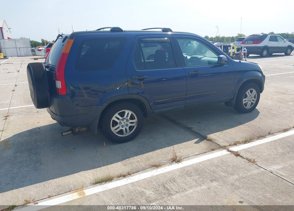 2004 HONDA CR-V EX VIN: SHSRD78834U207982