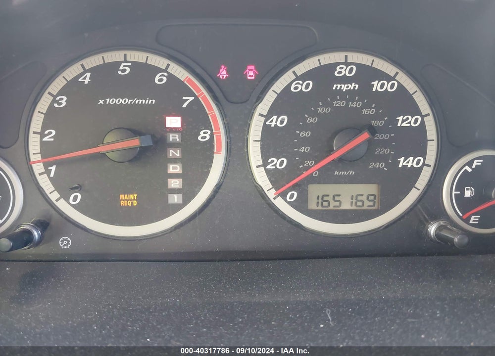 2004 HONDA CR-V EX VIN: SHSRD78834U207982