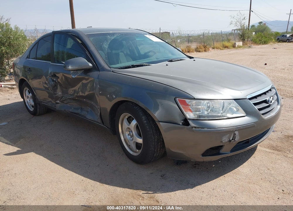 2009 HYUNDAI SONATA GLS V6 VIN: 5NPET46F39H463363