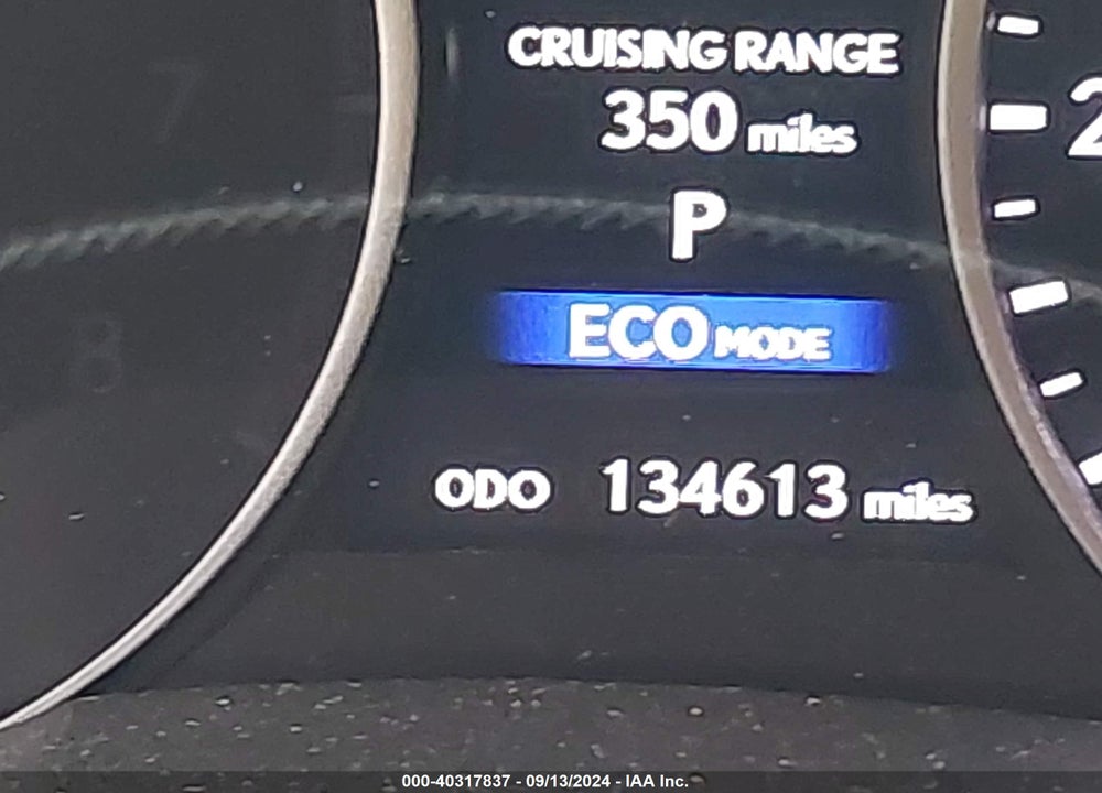 2013 LEXUS ES 300H VIN: JTHBW1GG8D2037774