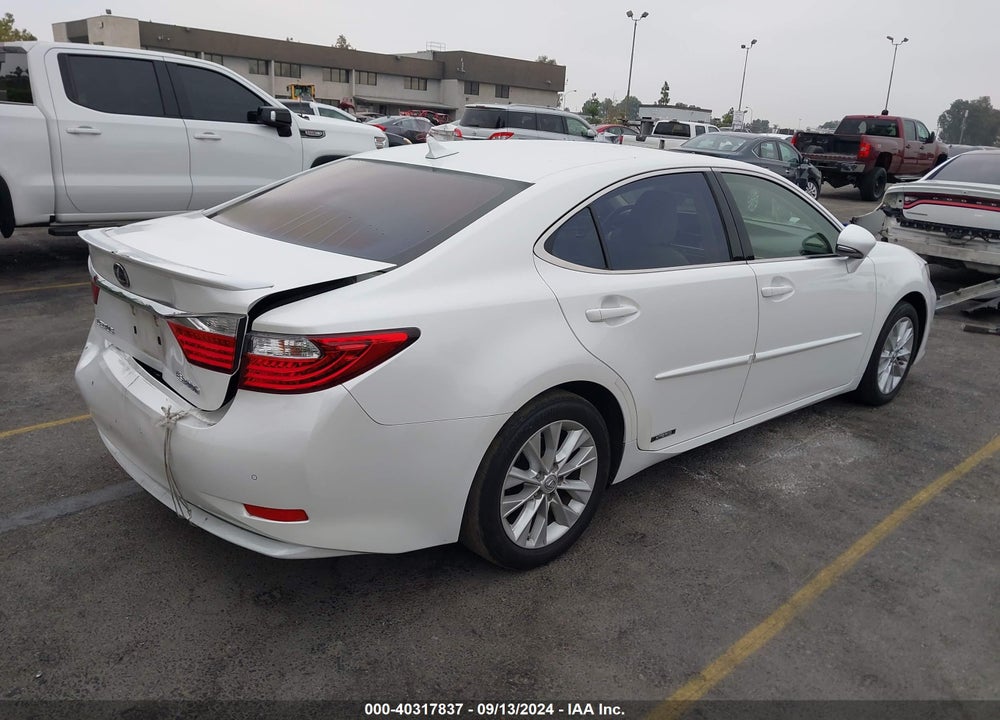 2013 LEXUS ES 300H VIN: JTHBW1GG8D2037774
