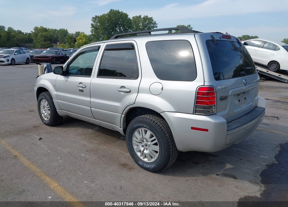 2006 MERCURY MARINER CONVENIENCE VIN: 4M2YU56Z36KJ18884
