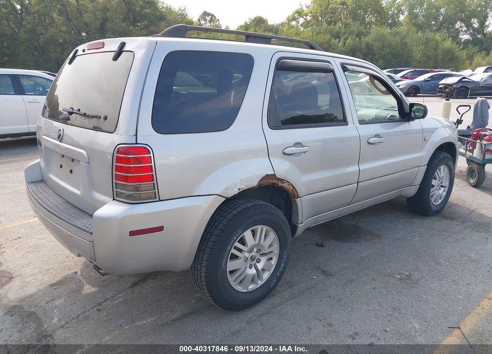 2006 MERCURY MARINER CONVENIENCE VIN: 4M2YU56Z36KJ18884