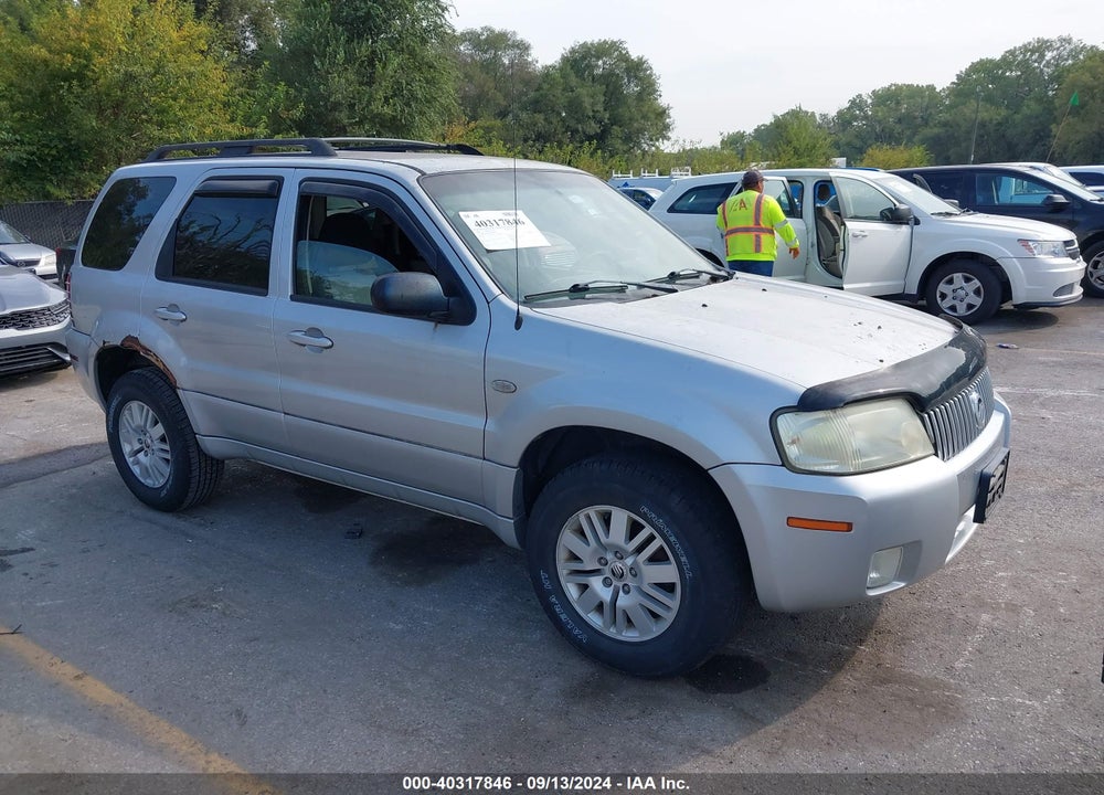 2006 MERCURY MARINER CONVENIENCE VIN: 4M2YU56Z36KJ18884