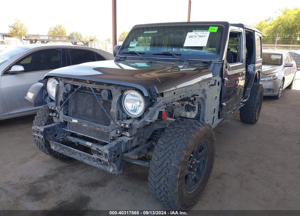 2018 JEEP WRANGLER UNLIMITED SPORT 4X4 VIN: 1C4HJXDG6JW179353