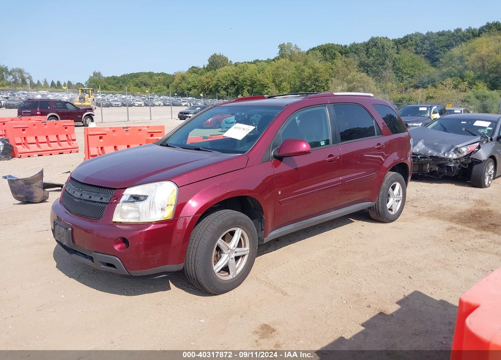 2008 CHEVROLET EQUINOX LT VIN: 2CNDL43F786047749