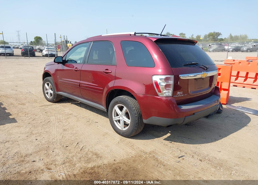 2008 CHEVROLET EQUINOX LT VIN: 2CNDL43F786047749