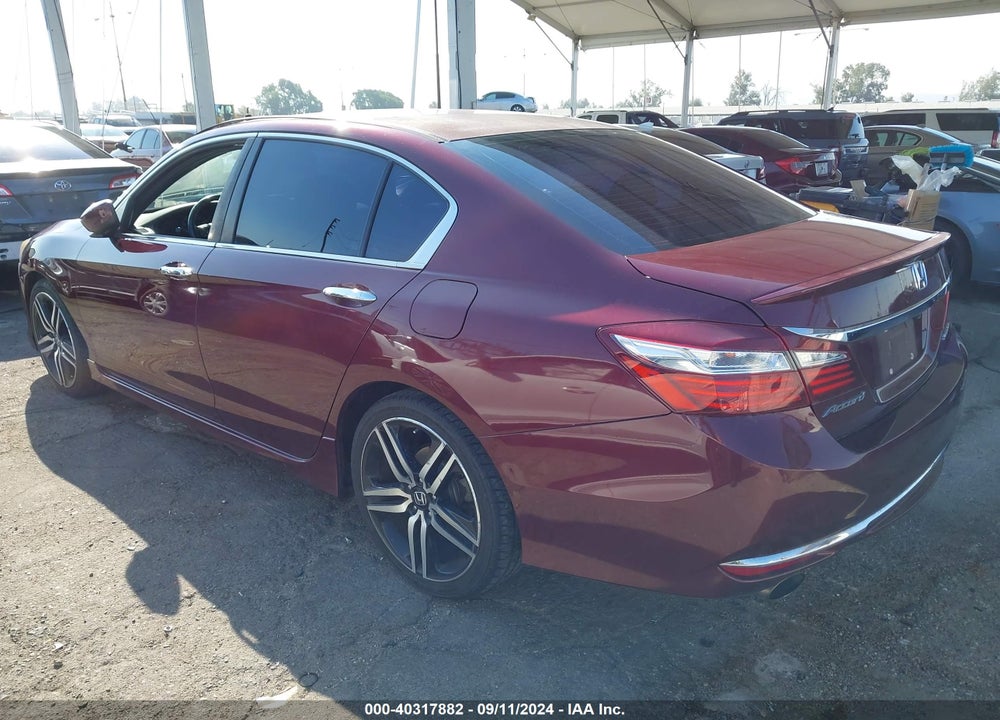 2016 HONDA ACCORD SPORT VIN: 1HGCR2F55GA235033