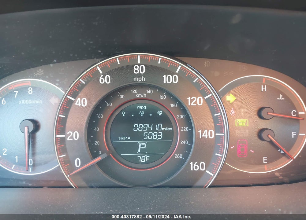 2016 HONDA ACCORD SPORT VIN: 1HGCR2F55GA235033
