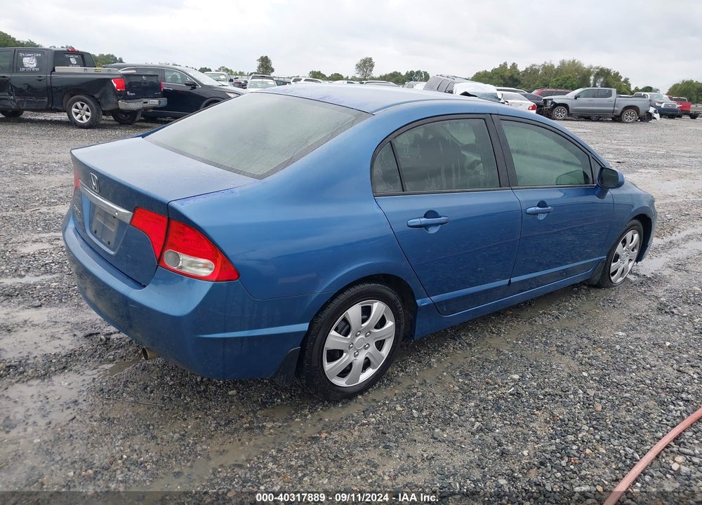2010 HONDA CIVIC LX VIN: 2HGFA1F51AH314075