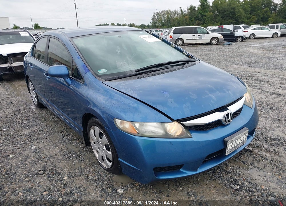 2010 HONDA CIVIC LX VIN: 2HGFA1F51AH314075