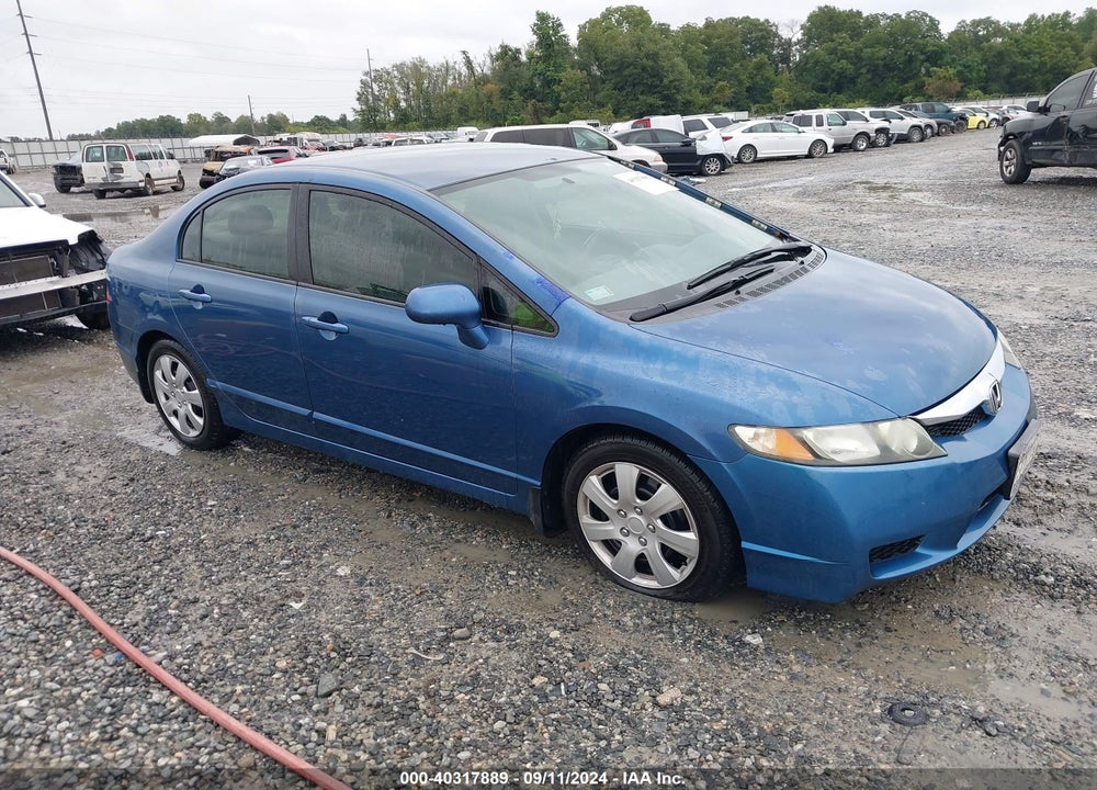 2010 HONDA CIVIC LX VIN: 2HGFA1F51AH314075