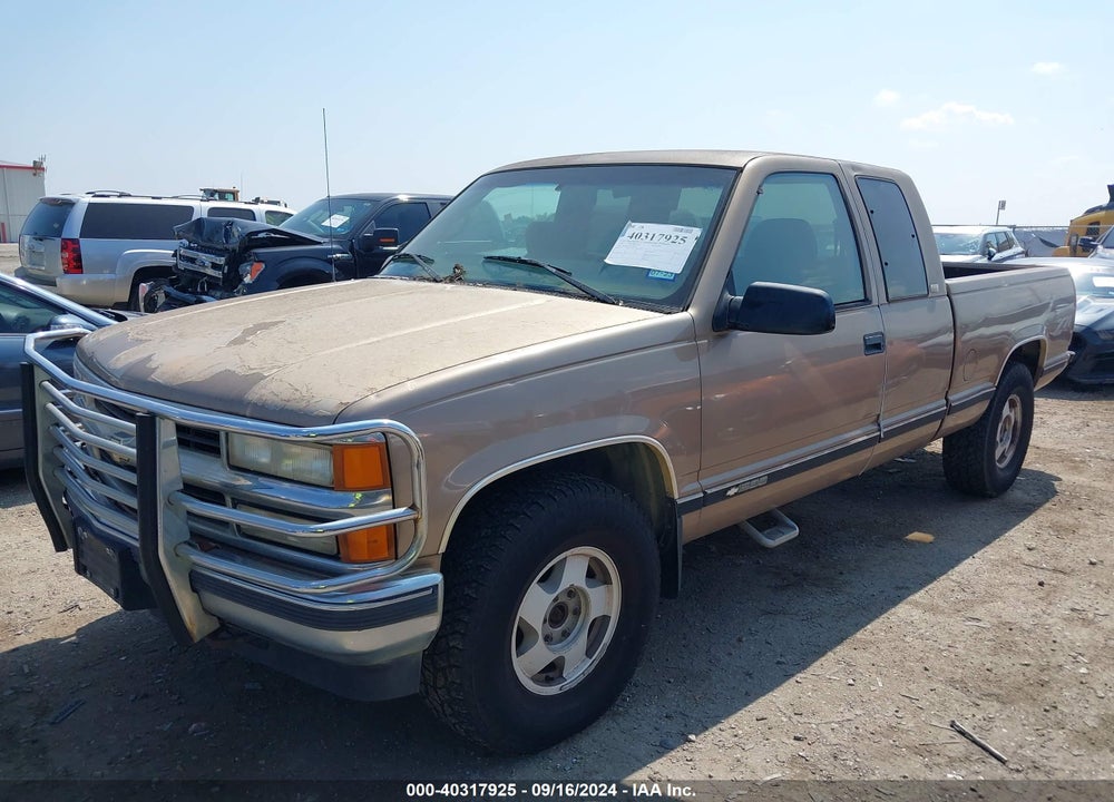 1997 CHEVROLET K1500 FLEETSIDE VIN: 2GCEK19R6V1184573