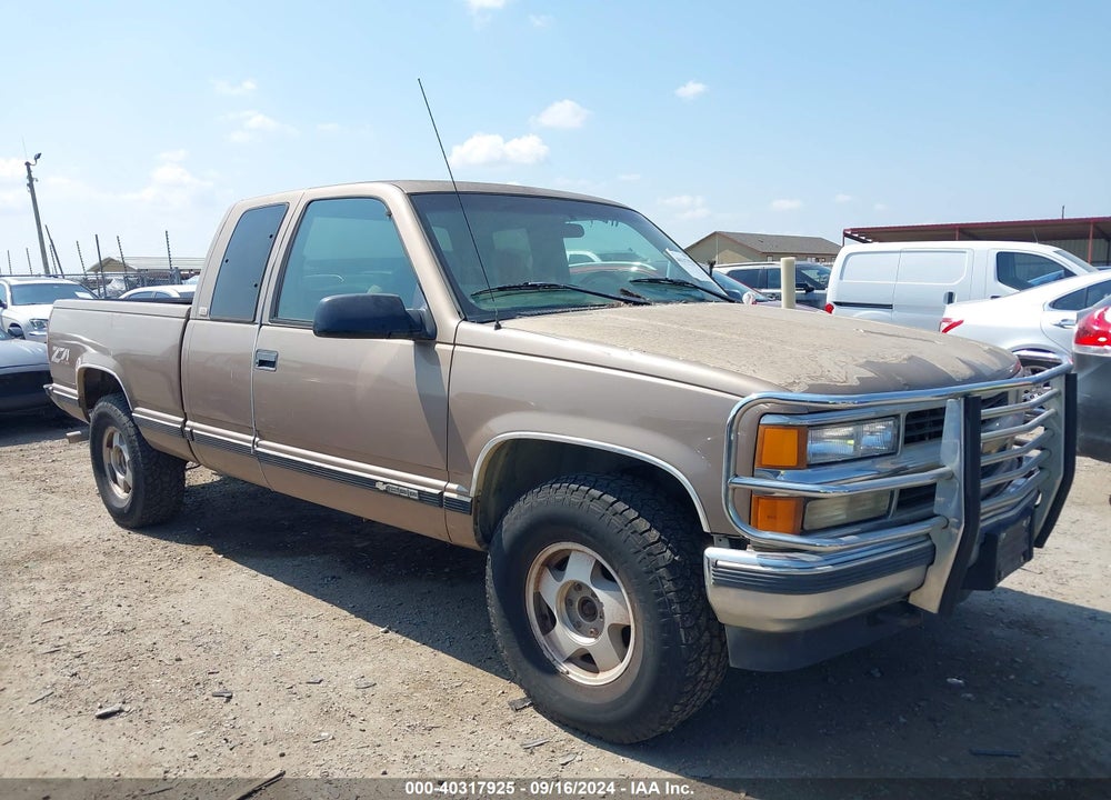 1997 CHEVROLET K1500 FLEETSIDE VIN: 2GCEK19R6V1184573